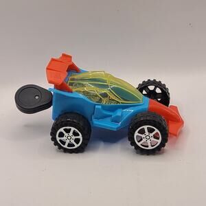 Flashing Racer Light Up Plastic Pull String Racer